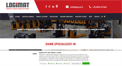 Desktop Screenshot of logimat.it