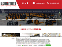 Tablet Screenshot of logimat.it